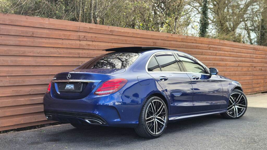 Mercedes-Benz C Class C220d Amg Line Premium 9G-tronic VU17AKK Blue #5