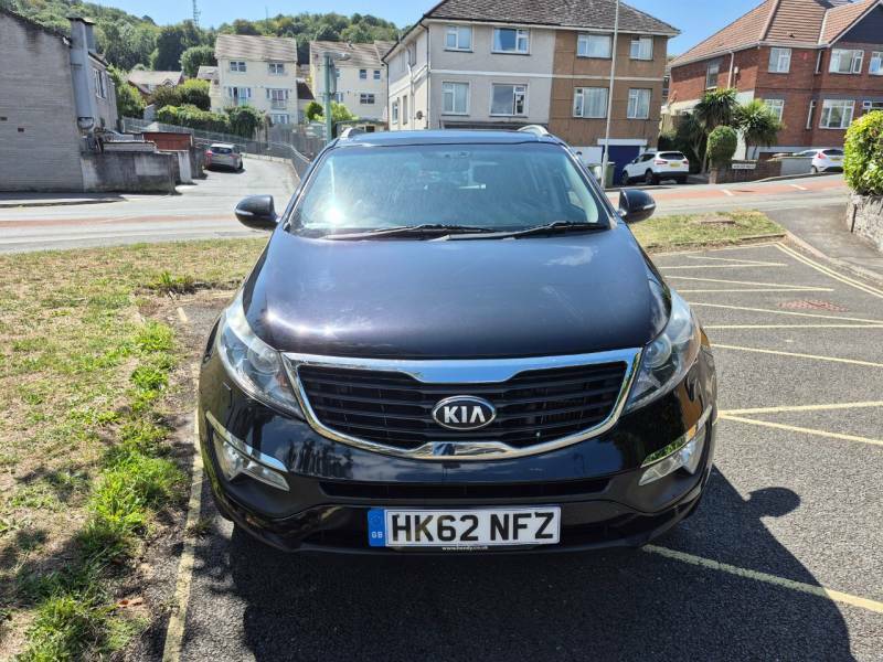 Kia Sportage 1.7 Crdi Isg 3 Sat Nav - 2013 62 HK62NFZ Black #3