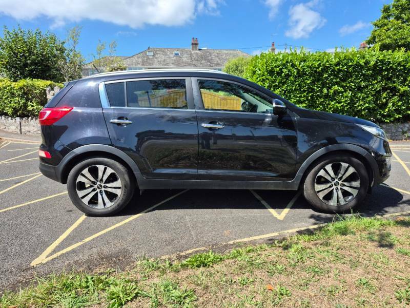 Kia Sportage 1.7 Crdi Isg 3 Sat Nav - 2013 62 HK62NFZ Black #4