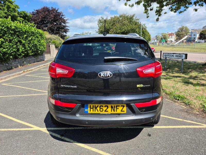Kia Sportage 1.7 Crdi Isg 3 Sat Nav - 2013 62 HK62NFZ Black #5