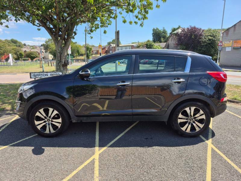 Kia Sportage 1.7 Crdi Isg 3 Sat Nav - 2013 62 HK62NFZ Black #2