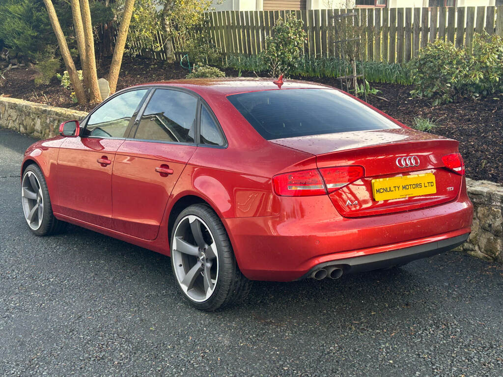 Audi A4 2.0 Tdi 143 Se Technik Multitronic Red #6