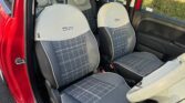 Fiat 500 1.2 Lounge Rosso Corsa Red Pan Roof Free 15 Mo #6