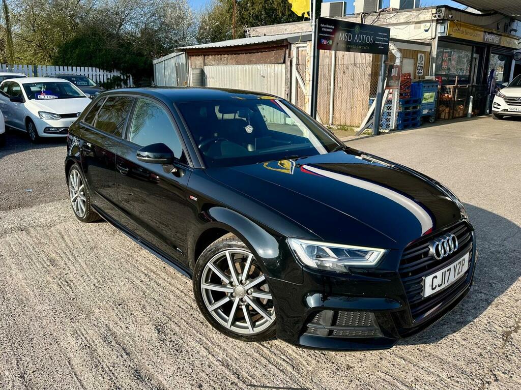 Audi A3 1.4 Tfsi Cod Black Edition Sportback Euro 6 Ss CJ17YZP Black #2