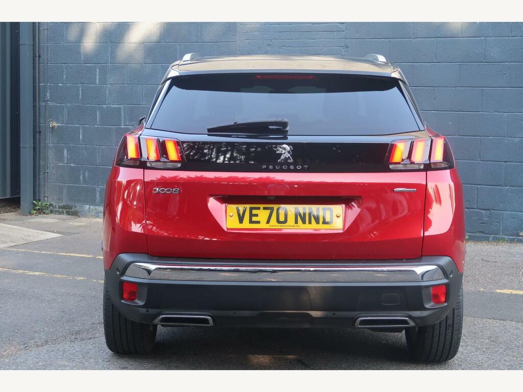 Peugeot 3008 1.5 Bluehdi Gt Line Premium Eat Euro 6 S S VE70NND Red #4