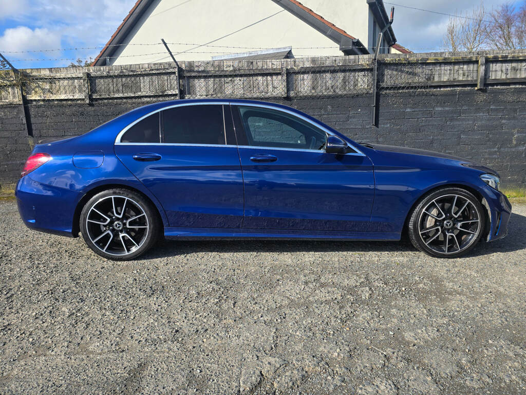 Mercedes-Benz C Class C300d Amg Line Edition Premium 9G-tronic CP69MLE Blue #2