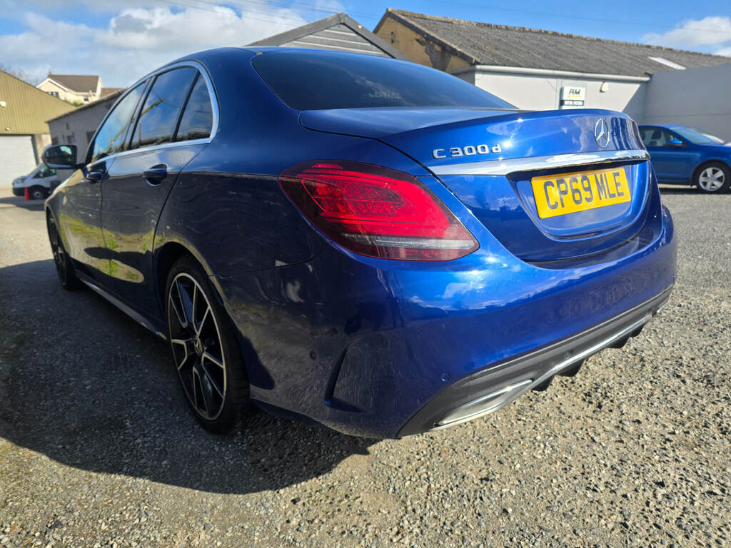 Mercedes-Benz C Class C300d Amg Line Edition Premium 9G-tronic CP69MLE Blue #3