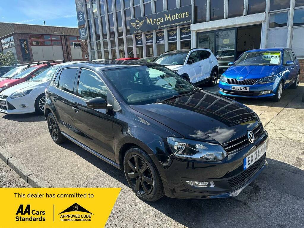 Volkswagen Polo Hatchback 1.2 Match Euro 5 201313 Black