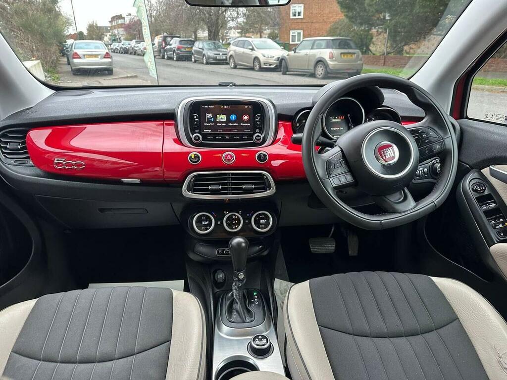 Fiat 500X Suv 1.4 Multiair Lounge Dct Euro 6 Ss 2016 NK66ZKU Red #2
