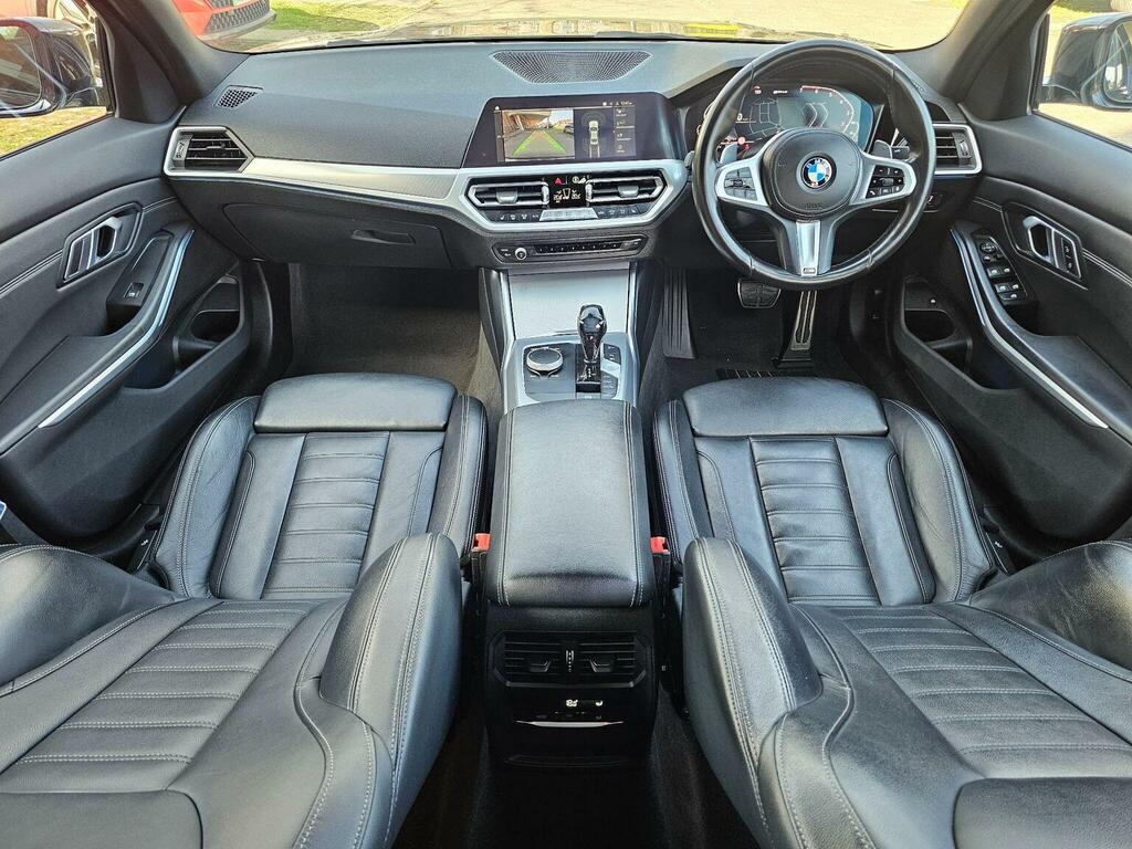 BMW 3 Series 2.0 330E 12Kwh M Sport Euro 6 Ss 2019 WP69OPS Black #4