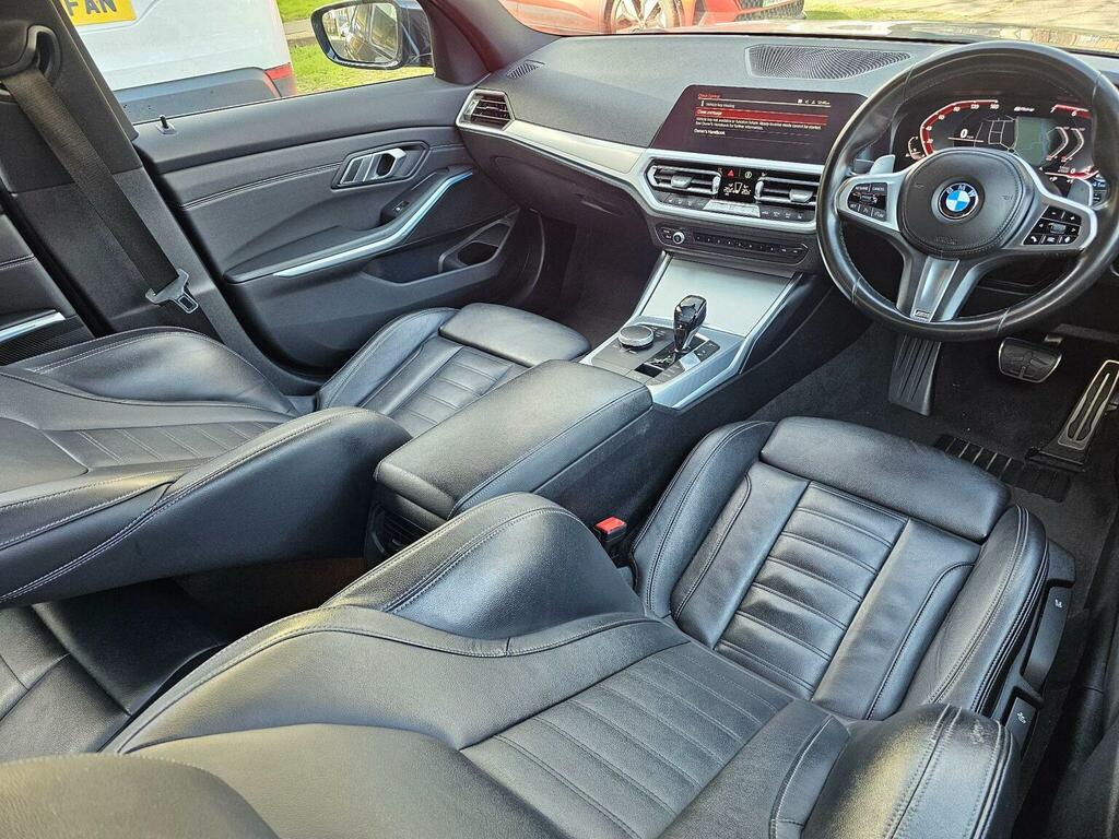 BMW 3 Series 2.0 330E 12Kwh M Sport Euro 6 Ss 2019 WP69OPS Black #6