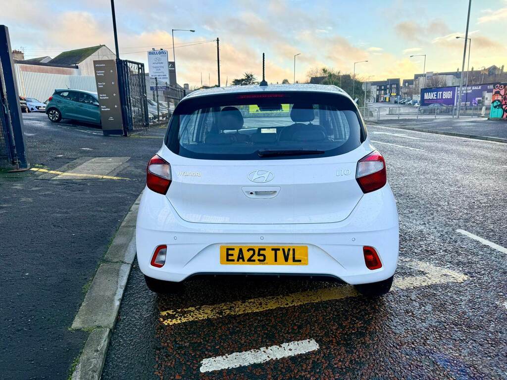 Hyundai I10 1.2 79 Advance Nav EA25TVL White #4