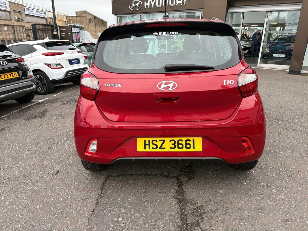Hyundai I10 1.2 Advance HSZ3661 Red #4