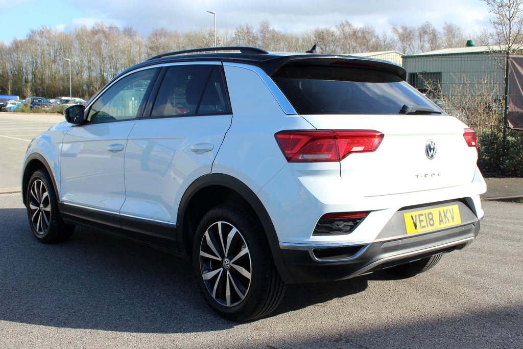 Volkswagen T-Roc Design Tsi VE18AKV White #6