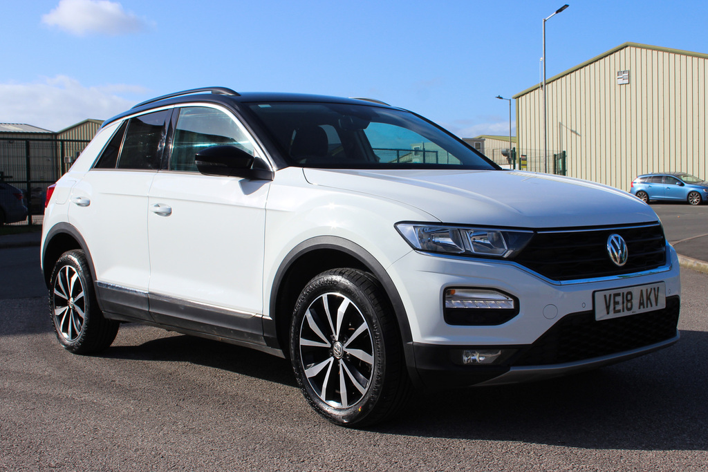 Volkswagen T-Roc Design Tsi VE18AKV White #2