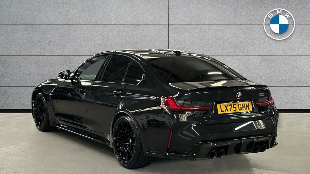 BMW M3 M3 Competition M Xdrive Saloon LX75GHN Black #3
