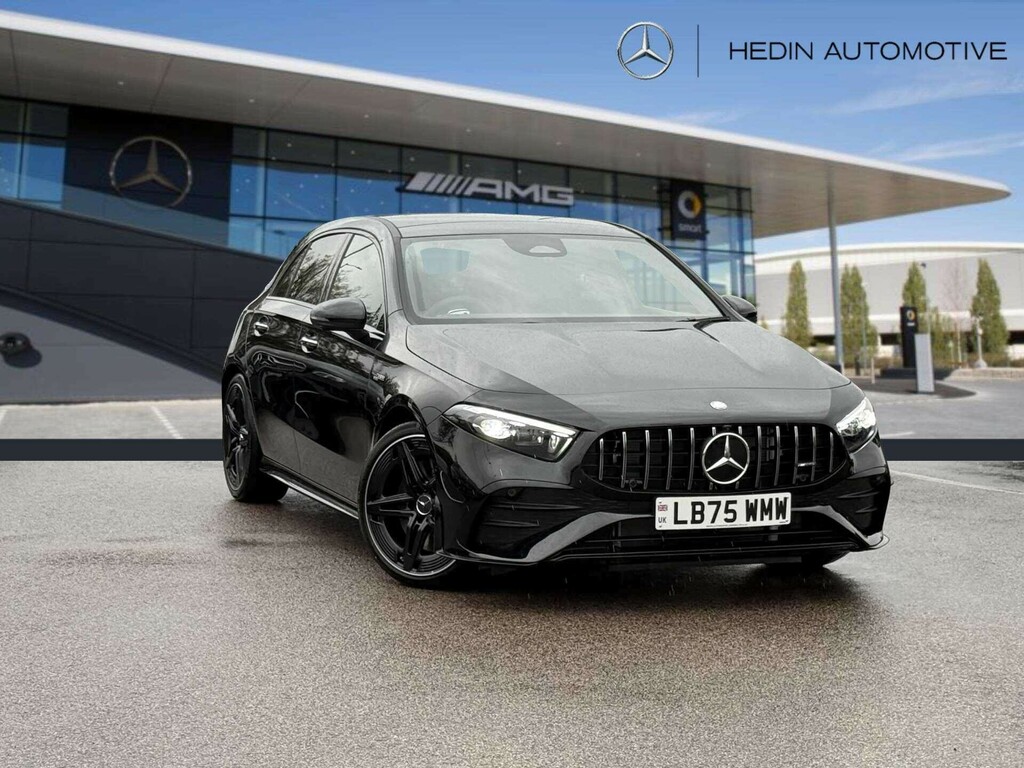 Mercedes-Benz A Class 2.0 A35h Mhev Amg Premium Plus Hatchback Pet Black