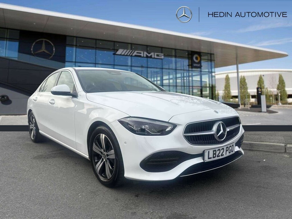 Mercedes-Benz C Class 1.5 C200h Mhev Sport Saloon Hybrid G-tr White