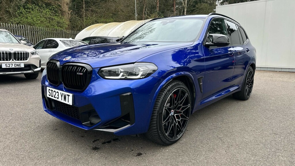 BMW X3 M X3 M Competition SD23YWT Blue #3