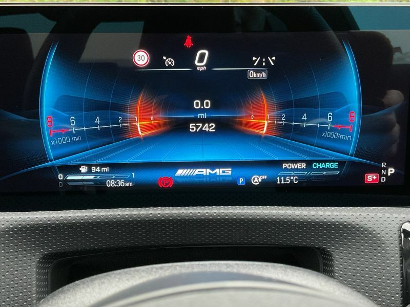 Mercedes-Benz CLA Class Cla 35 4Matic Premium Plus Coupe Blue #6