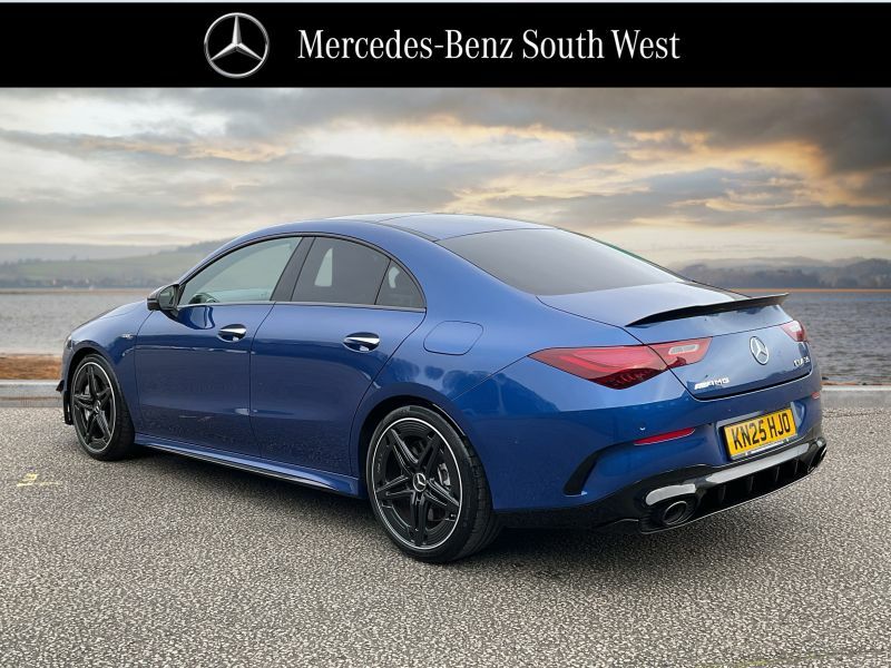 Mercedes-Benz CLA Class Cla 35 4Matic Premium Plus Coupe Blue #2