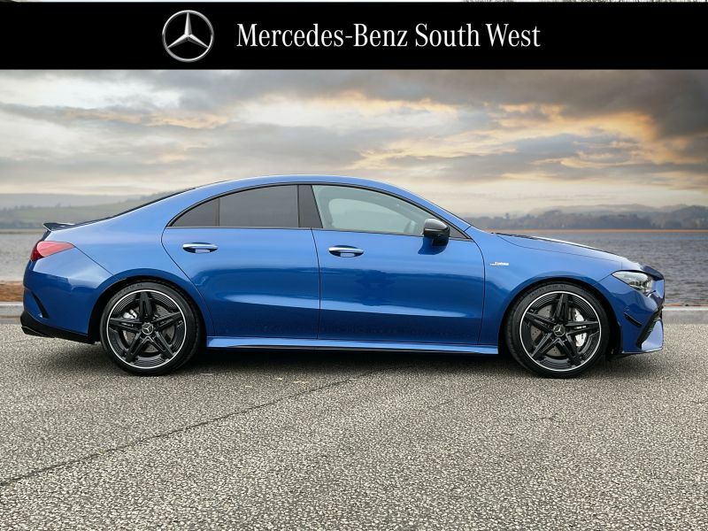 Mercedes-Benz CLA Class Cla 35 4Matic Premium Plus Coupe Blue #3