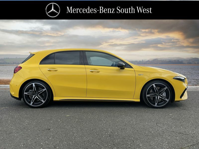 Mercedes-Benz A Class A 35 4Matic Premium Hatchback WA73VNK Yellow #3