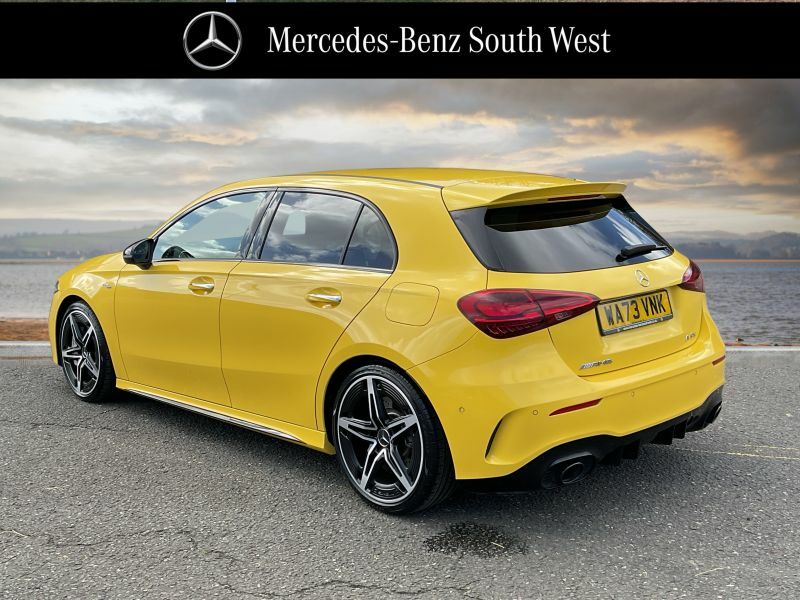 Mercedes-Benz A Class A 35 4Matic Premium Hatchback WA73VNK Yellow #2