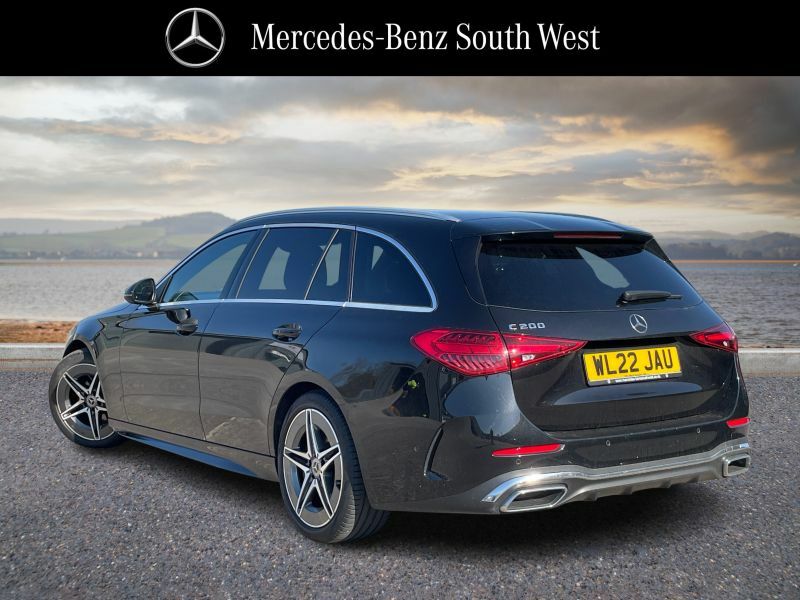 Mercedes-Benz C Class Estate WL22JAU Black #2