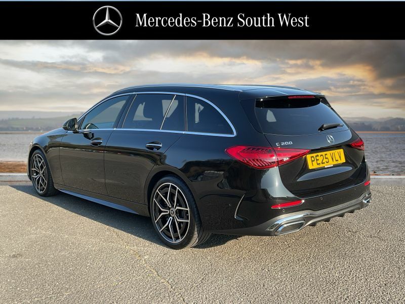 Mercedes-Benz C Class Estate PE25VLV Black #2