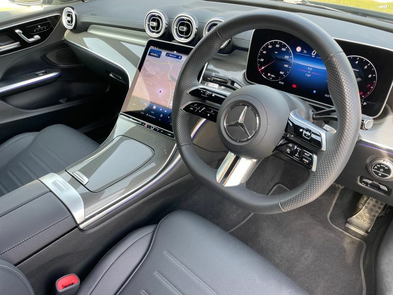 Mercedes-Benz C Class Saloon KN75WML Black #5