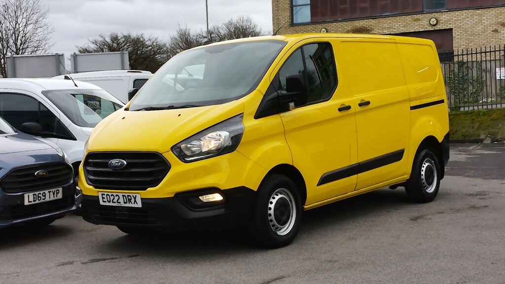 Ford Transit Custom 280 Leader L1 Swb In Yellow,black Leather Style Se EO22DRX #3