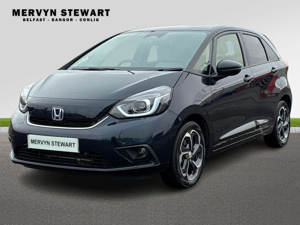 Honda Jazz Ex I-mmd Cvt AVZ2187 Blue #4