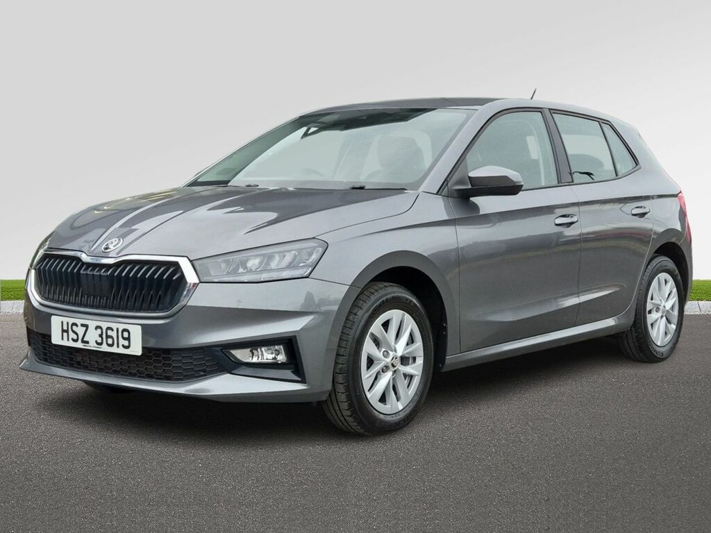 Skoda Fabia Se Comfort 1.0 Tsi 110 Ps Dsg 2023 HSZ3619 Grey #4