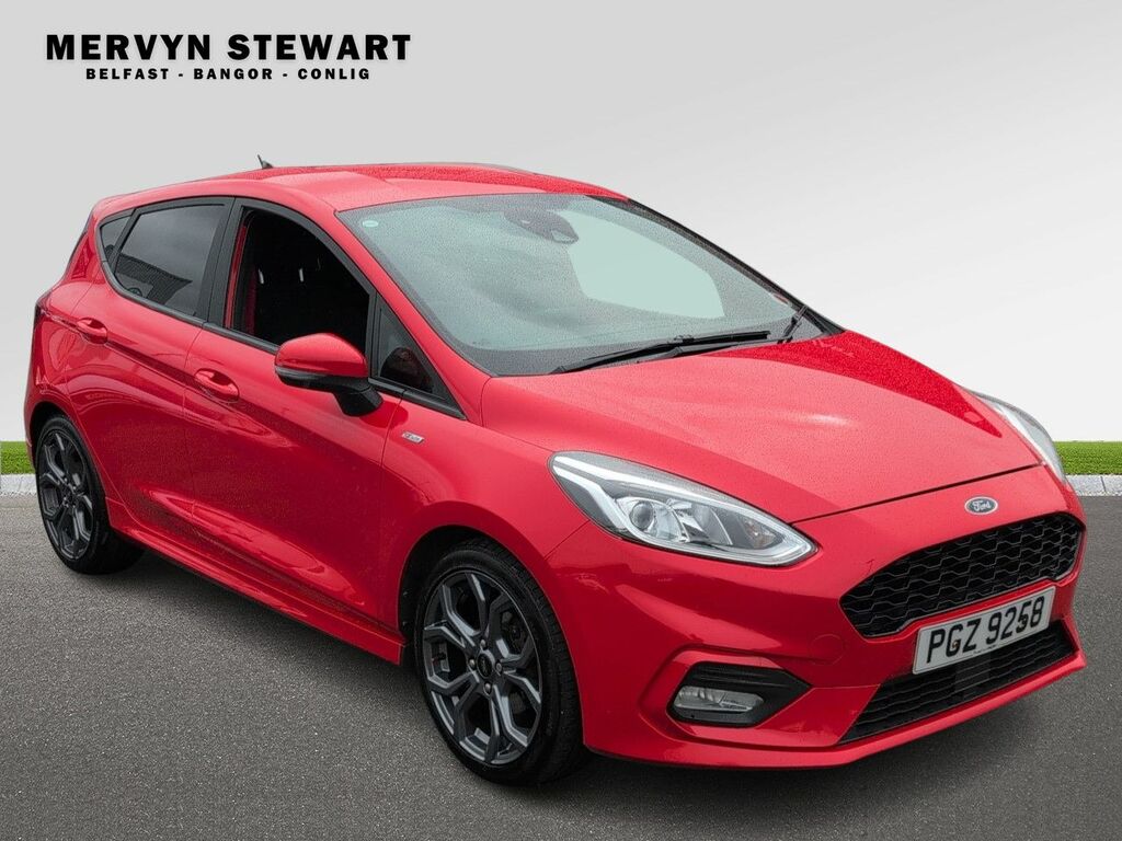 Ford Fiesta St-line Edition Red