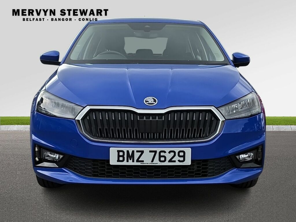 Skoda Fabia Se Comfort 1.0 Mpi 80 Ps 5G Man 2023 BMZ7629 Blue #3