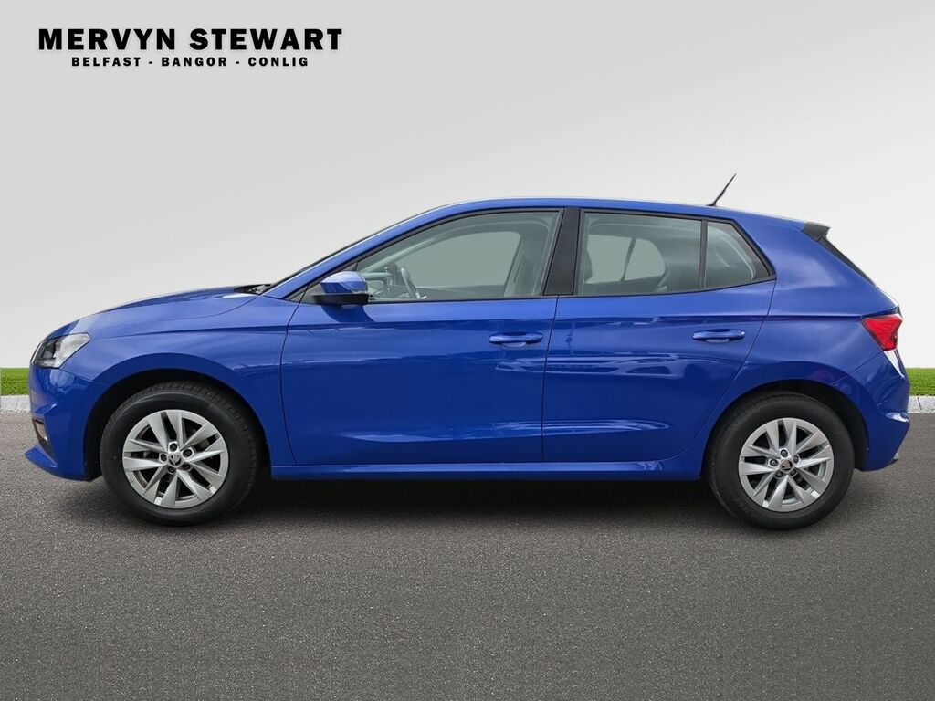Skoda Fabia Se Comfort 1.0 Mpi 80 Ps 5G Man 2023 BMZ7629 Blue #5