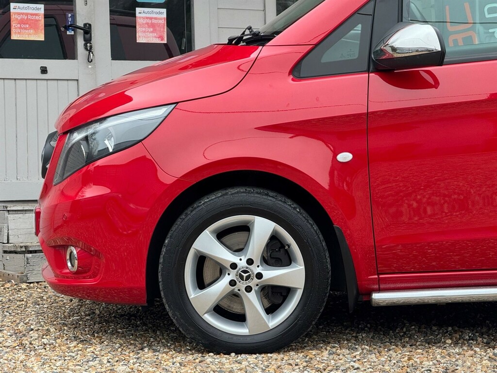 Mercedes-Benz Vito 2.1 119 Cdi Bluetec Sport Crew Van G-tronic Rwd L Red #6