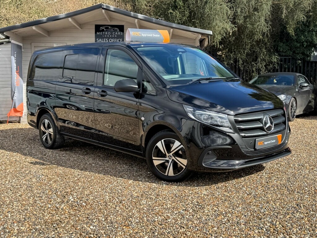 Mercedes-Benz Vito 2.0 119 Cdi Select Crew Van G-tronic Rwd L2 Euro 6 Black