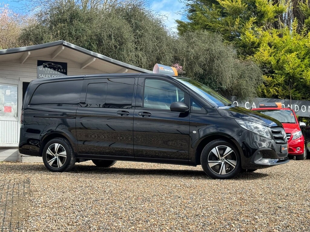 Mercedes-Benz Vito 2.0 119 Cdi Select Crew Van G-tronic Rwd L2 Euro 6 Black #2