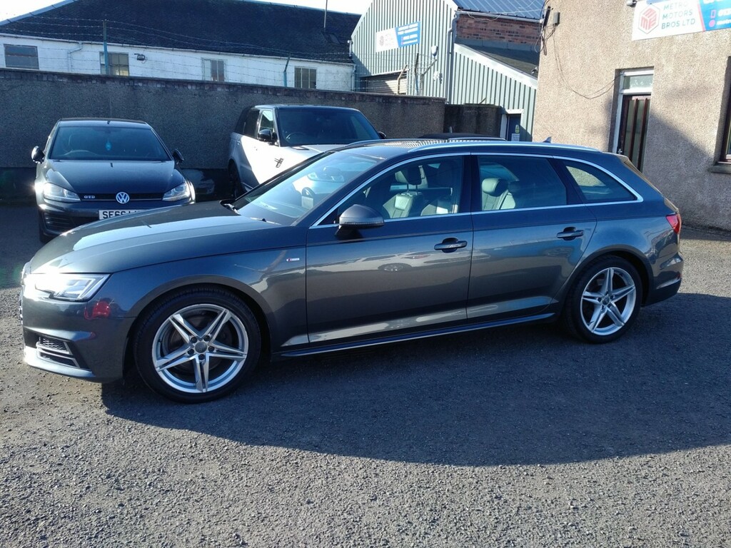 Audi A4 Avant 2.0 Tdi S Line GC65KKT Grey #2