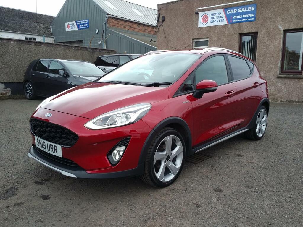 Ford Fiesta 1.0 T Ecoboost Active 1 Red