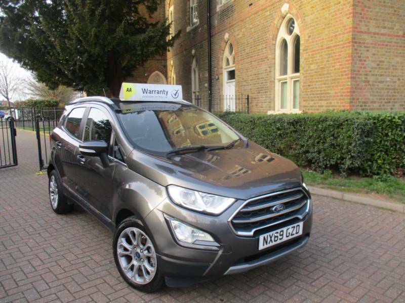Ford Ecosport 1.0 Ecoboost 125 Titanium Low Mileage Satnav B NX69GZD Grey #3
