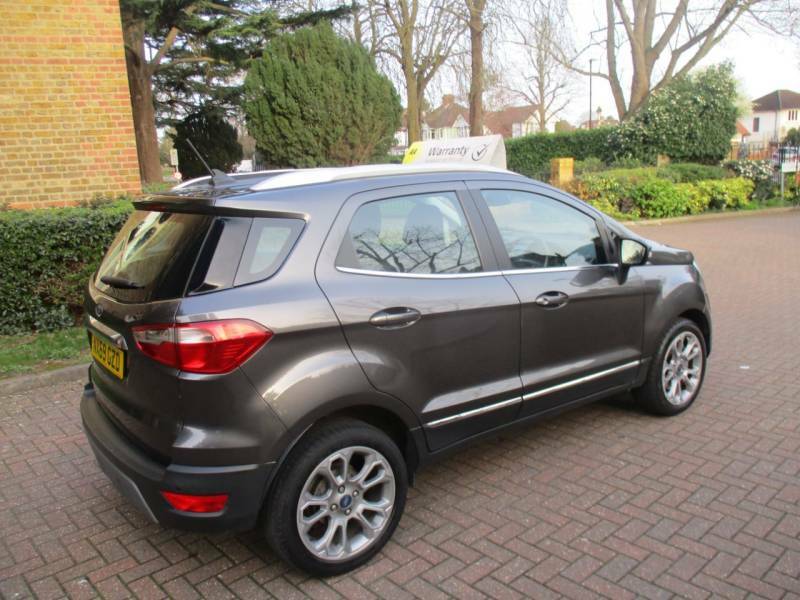 Ford Ecosport 1.0 Ecoboost 125 Titanium Low Mileage Satnav B NX69GZD Grey #5