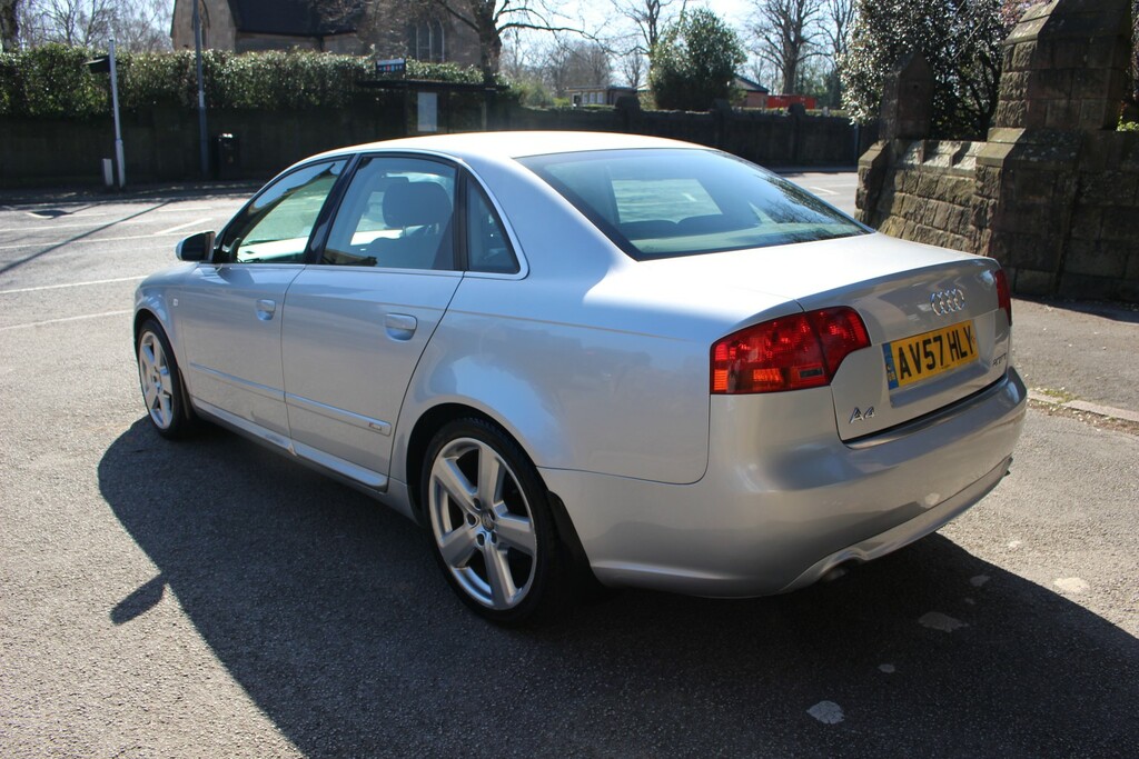 Audi A4 2.0 Tdi S Line 2007 Silver #6