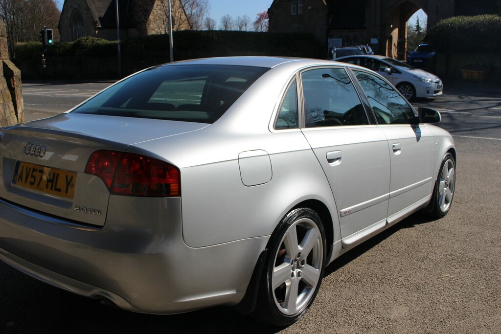 Audi A4 2.0 Tdi S Line 2007 Silver #3