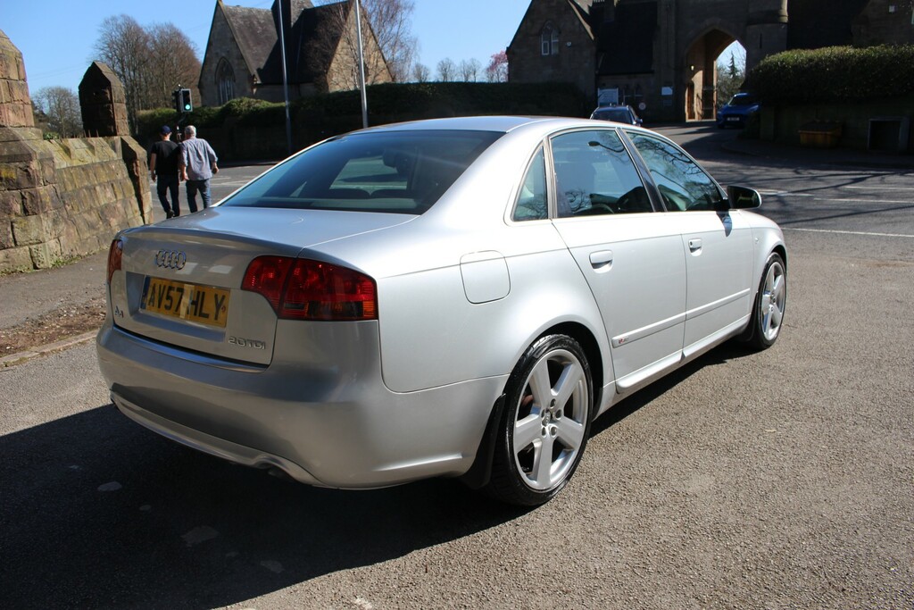 Audi A4 2.0 Tdi S Line 2007 Silver #4