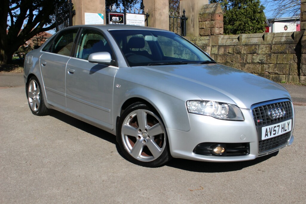 Audi A4 2.0 Tdi S Line 2007 Silver