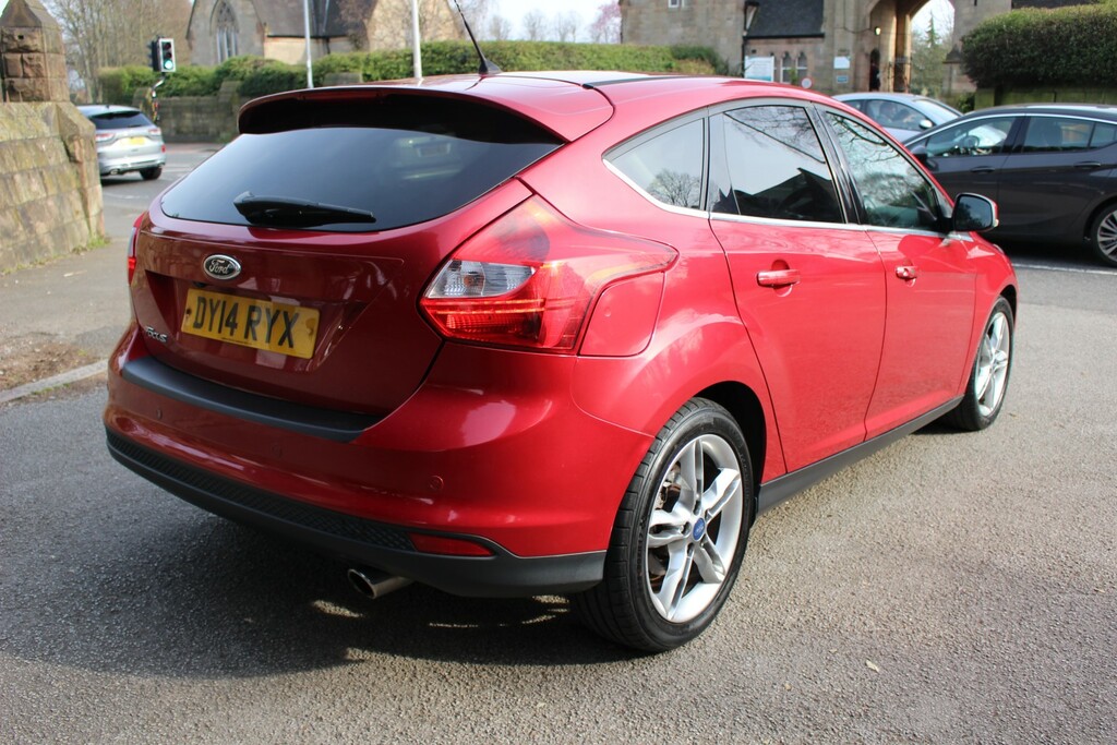Ford Focus 2.0 Tdci Titanium X 2014 Red #4