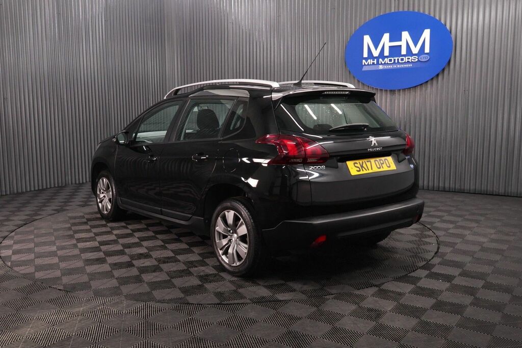 Peugeot 2008 Bluehdi Active Suv SK17OPO Black #4